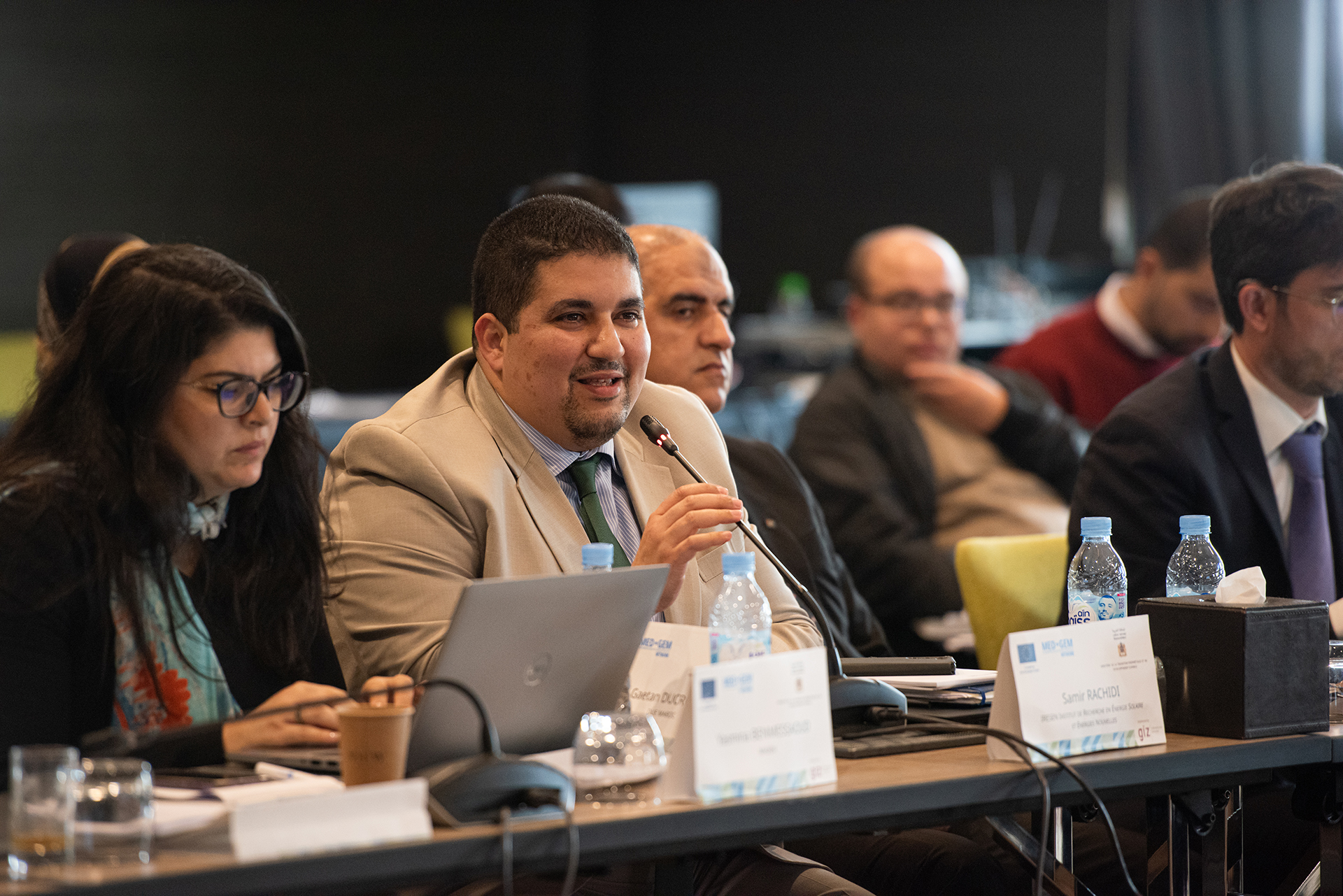 Samir Rachidi speaking at the National Consultation Workshop (Rabat, 12/12/2023)
