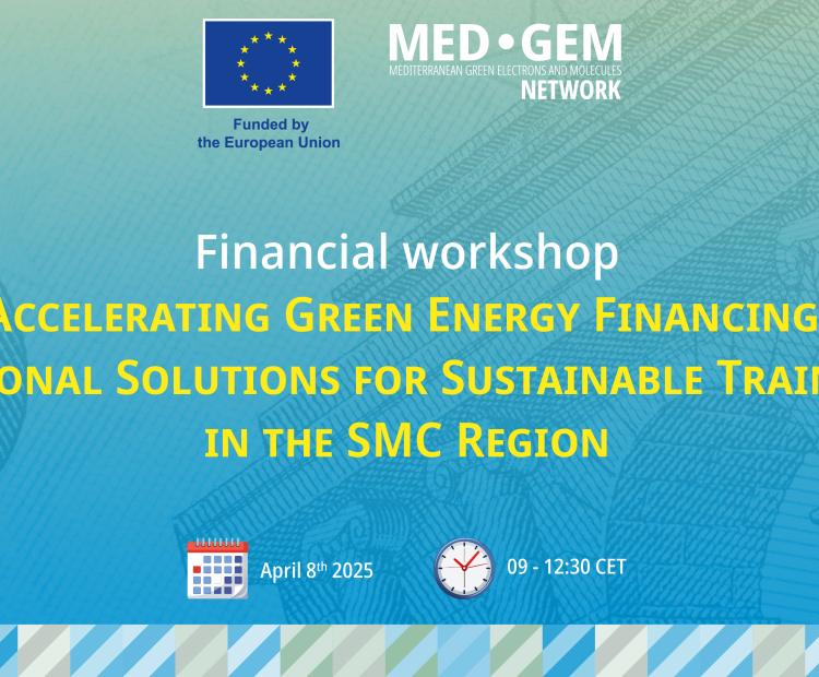 Accelerating Green Energy Financing in the Mediterranean: Towards a Regional Pact for Renewable Hydrogen