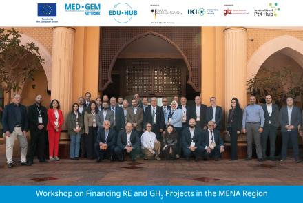 Finance Training on Green Hydrogen and Renewable Energy Projects, held in Abu Dhabi on 14–15 January 2026.