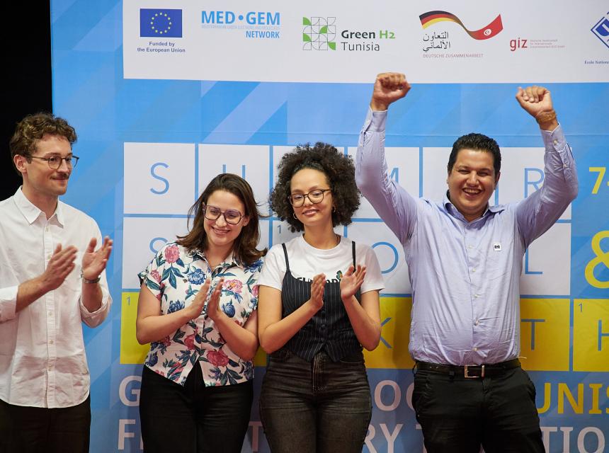 Photo of the winning team